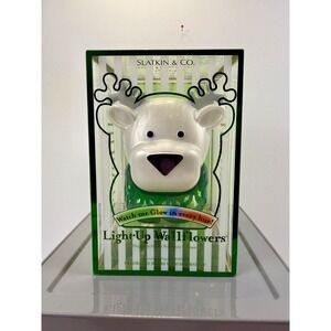 Light Up WallFlowers‎ by Slatkin Watch me Glow in Every Hue Reindeer New